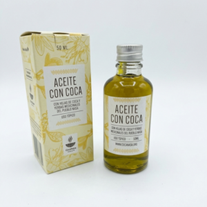 Aceite con Coca y Yerbas Medicinales 50 ml