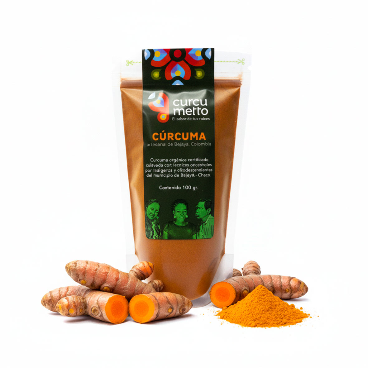 Cúrcuma Curcumetto de Bojayá, Chocó 100 gr